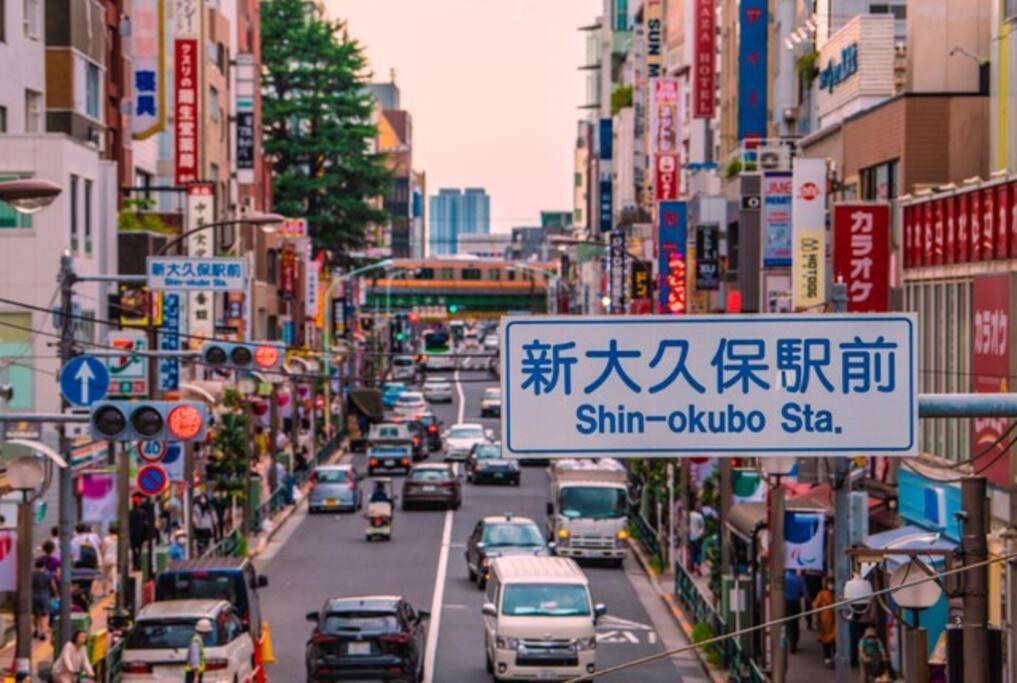 新宿エリアbeテラス西新宿 Tokyo Bagian luar foto